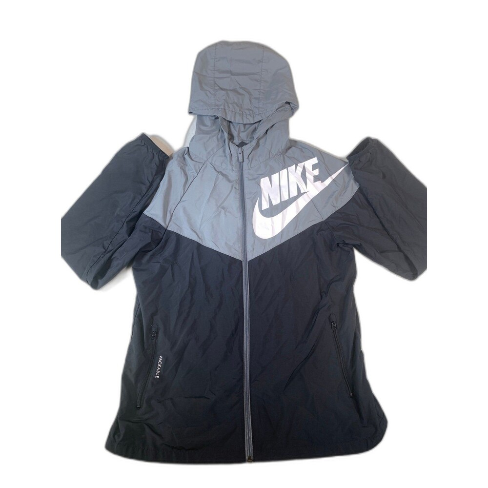 Nike Sportwear Kids Windrunner CU9301 Full Sip Hooded Jacket Size XL